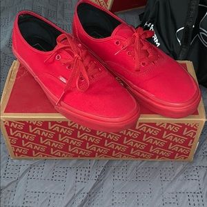 Red vans